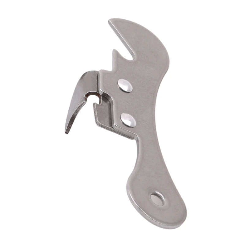 CLFYOU Apriscatole manuale con manico in legno, professionale ergonomico in acci