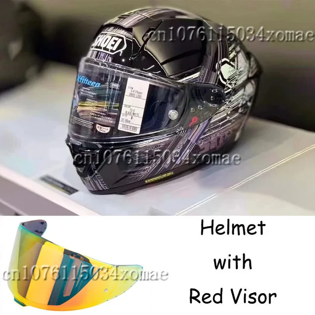 Shoei X-15 X-SPR Pro X-Fifteen Cross Logo Full Face Motorcycle