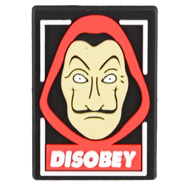 Hot Sale Movie Characters Croc Shoe Charms Women Men Clog Shoes Decorations Gesture Finger-guessing Game Bracelet Accessories p7296