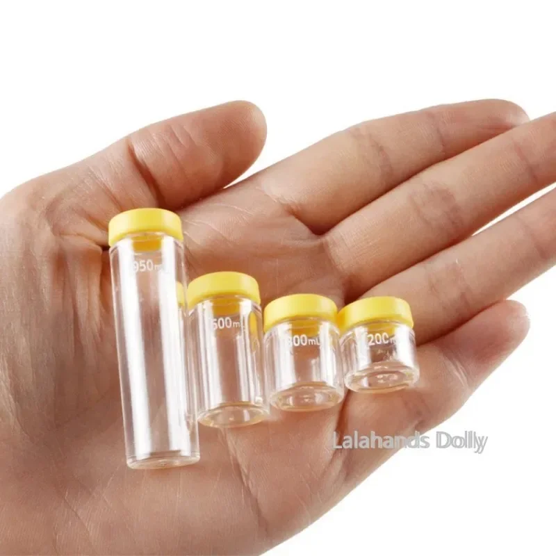 Doll House Mini Sealed Cans, Candy Cans, Storage Bottles for OB11, Blythe Doll Furniture Decorative Accessories