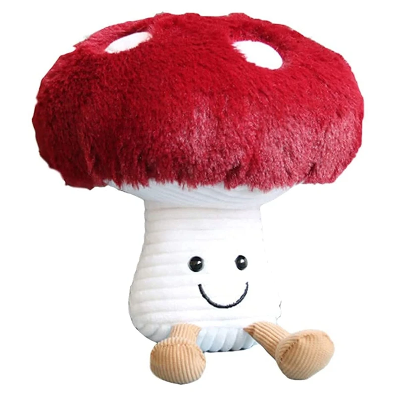 

Mushroom Pillows Lovely Mushroom Pillow Plush Hugging Pillow Mushroom Plush Pillow For Beds And Sofas Fun Plush Toys