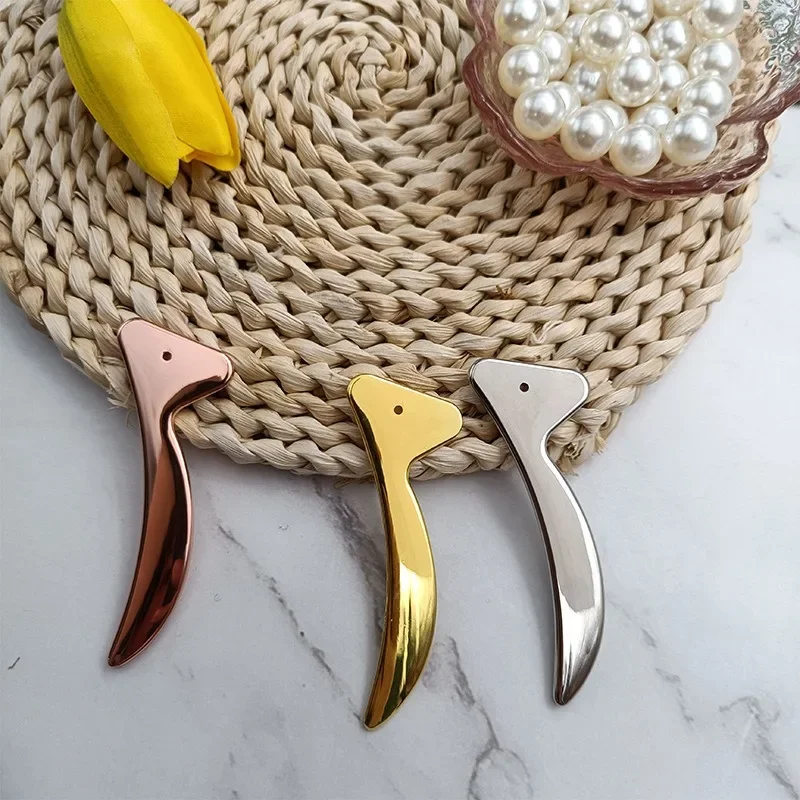 

Simple and practical Metal Cream Spoon Face Scraping Spoon Dual-purpose Cosmetic Spoon Skin Care Tools Split Mask