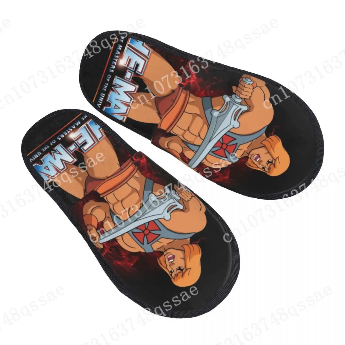 He-Man Masters Of The Universe Comfort Scuff Con Pantofole In Memory Foam Donna Eternia Hotel House Shoes