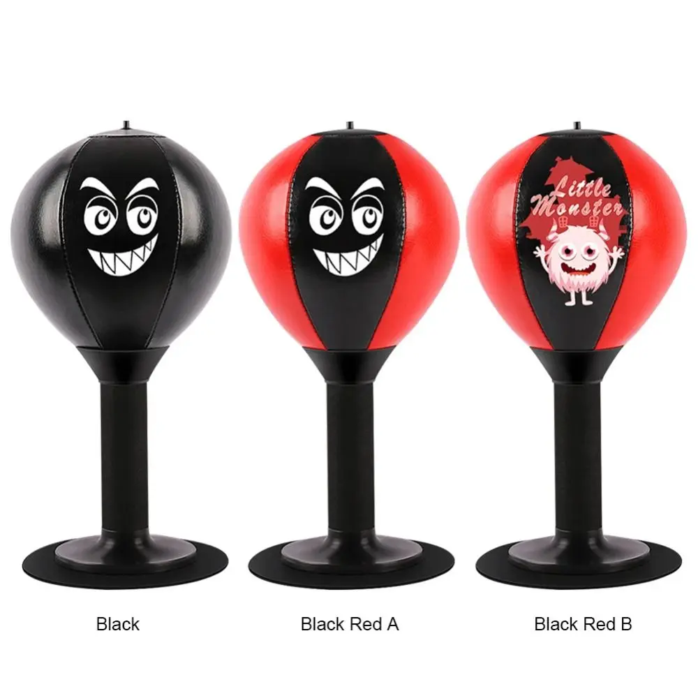With Suction Cup Desktop Punching Bag Inflatable Wall Mountable Boxing Training Bag Physical Exercise Promote Development