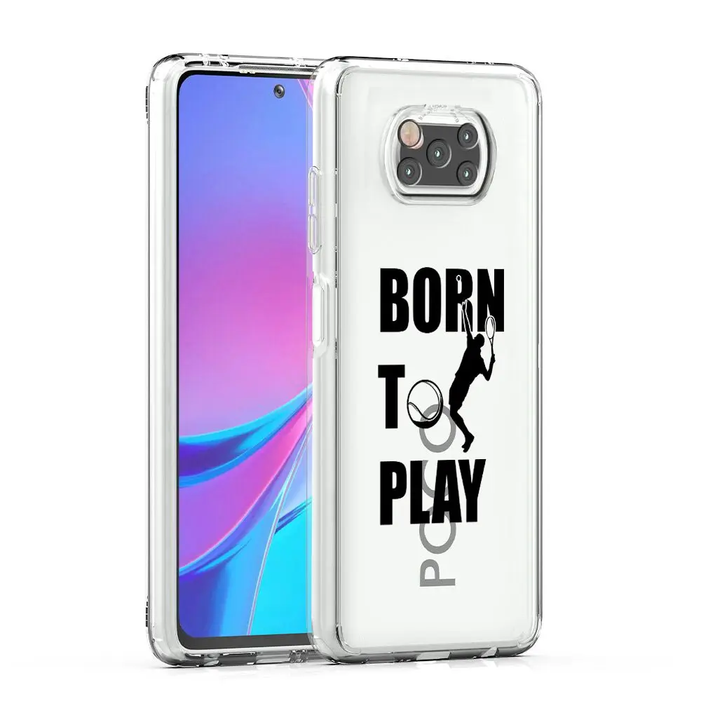 Clear Tennis Ball Sport Phone Case