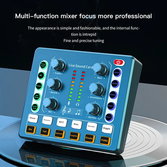 Podcast equipment set, audio interface, with BM-800 condenser microphone, DJ mixer, podcast microphone set for podcast,streaming 6 Podcast equipment set, audio interface, with BM-800 condenser microphone, DJ mixer, podcast microphone set for podcast,streaming 6