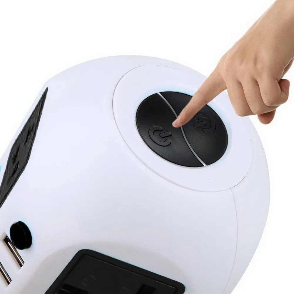 Sca1d41a2df694135932e713771a1e2c9C Tower Power Strip Vertical UK Plug Adapter Outlets 8 way AC Multi Electrical Sockets with USB Surge Protector 3m Extension Cord Mallzona