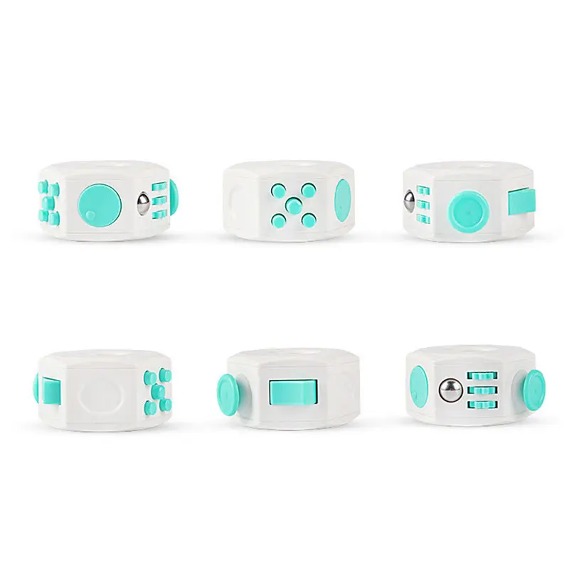 ZK20 Cube Toys Anti Stress  Anxiety Stress Relief Attention Decompression Toy Press Magic Stress Relief Cube For Kids and Adults 4