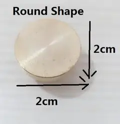 20mm round head