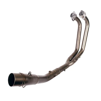 Escape Motorcycle For Yamaha R25 R3 All Years Front Connect Tube Head Link Pipe Stainless Steel Exhaust System Modified