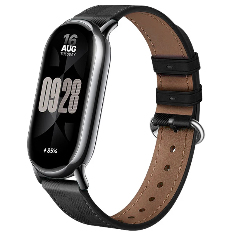 Fashion Leather & Canvas Replacement Wristband for Xiaomi Mi Band Collection