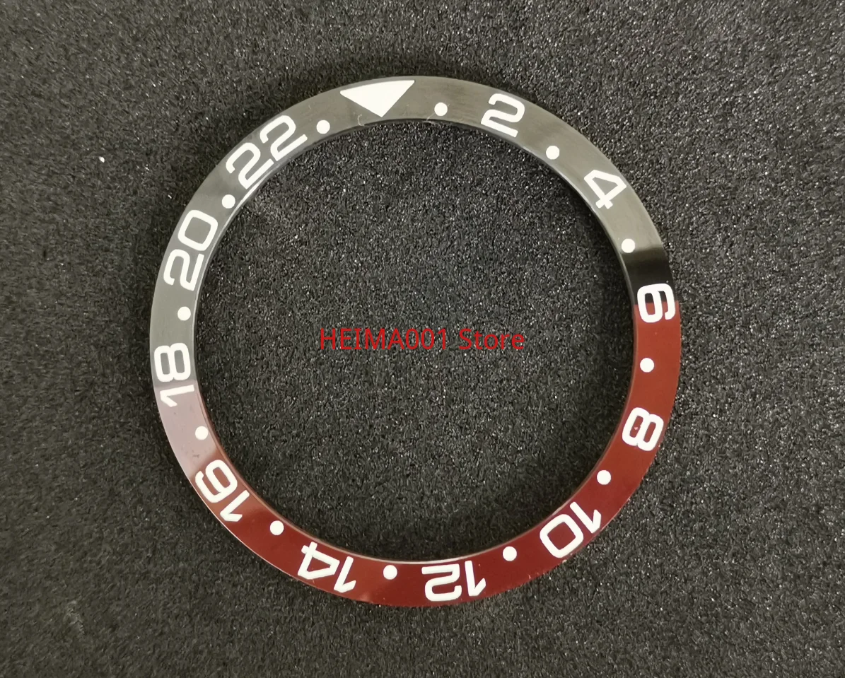 

39mm SPR777 Ceramic Timing Ring Luminous Water Ghost Abalone 6309 Replace Ceramic Ring Modified Diving GMT Watch