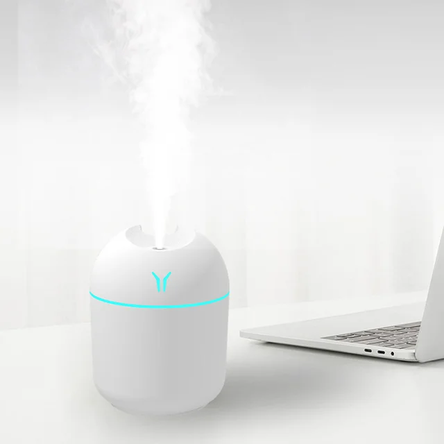 Usb Diffúzor Háztartási Készülék Tisztítója 250 Ml Mini Légzenériumi Autó Ultrahangos Köd Készítő Aroma Illóolaj Led Fény - Image 3