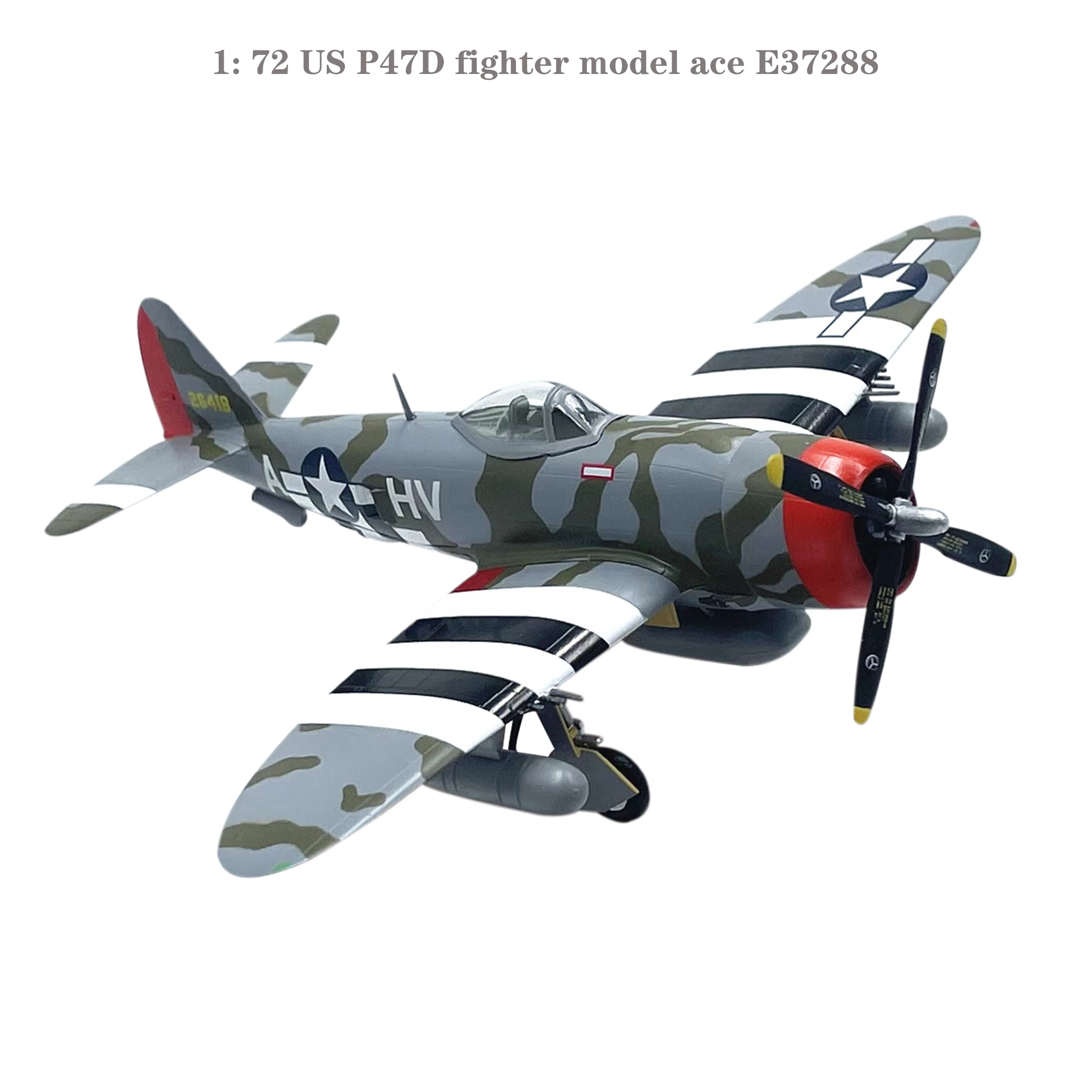 

1: 72 US P47D fighter model ace E37288 Finished product collection model
