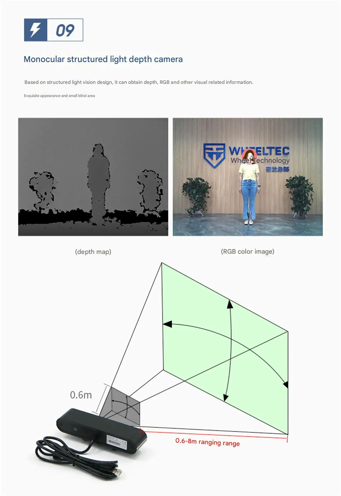 WHEELTEC V550 ROS2 educational robot, it comes with an artistic industrial desig