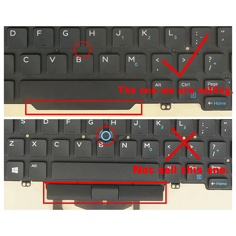 Dell LatitudeキーボードE 5450 5450 E 5470 5470 5480 5488 5490