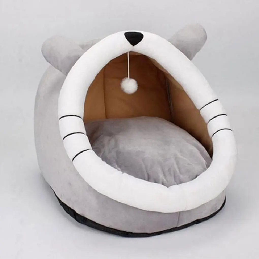 

Durable And Long-lasting Cat Bed Feline S Reliable Retreat Cozy Pet Cave Bed For Puppy Kitten