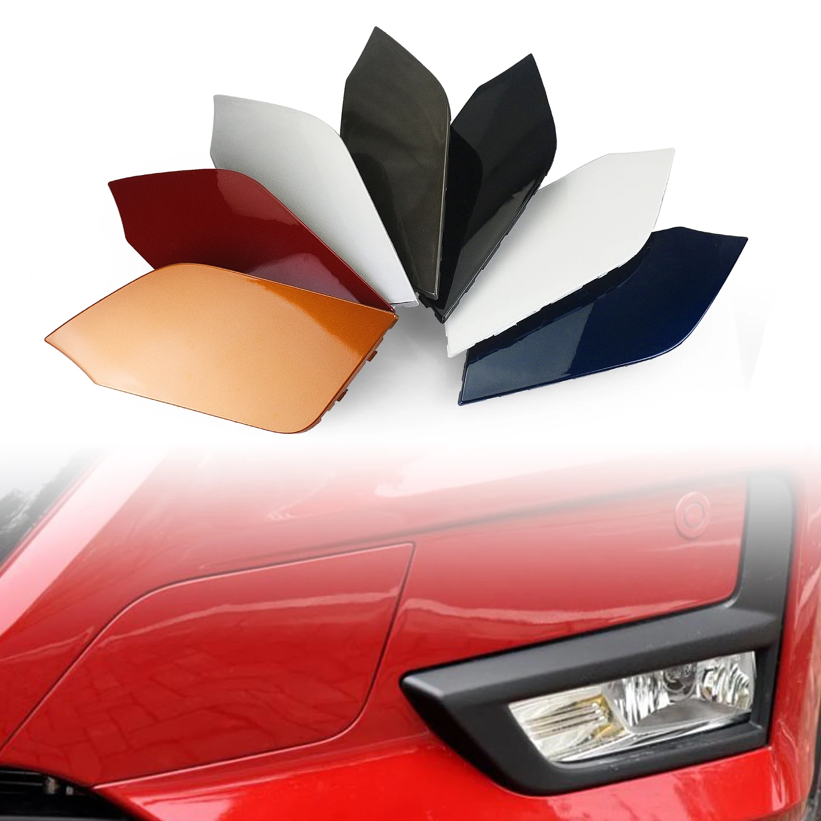 For Nissan Rogue 2017 2020 1pcs Front Bumper Tow Eye Hook Cover Tug