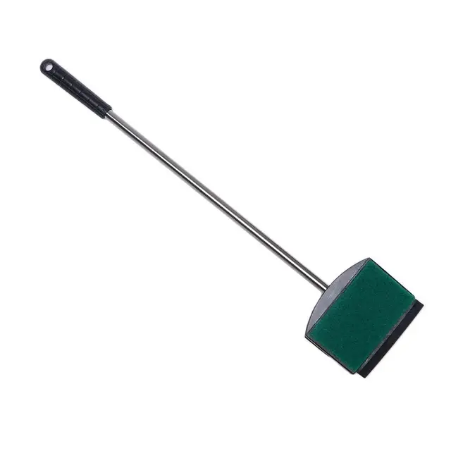 Double-sided Glass Long Handle Fish Tank Clean Cleaning Tool Kit Sponge Brush Aquarium Cleaner 5