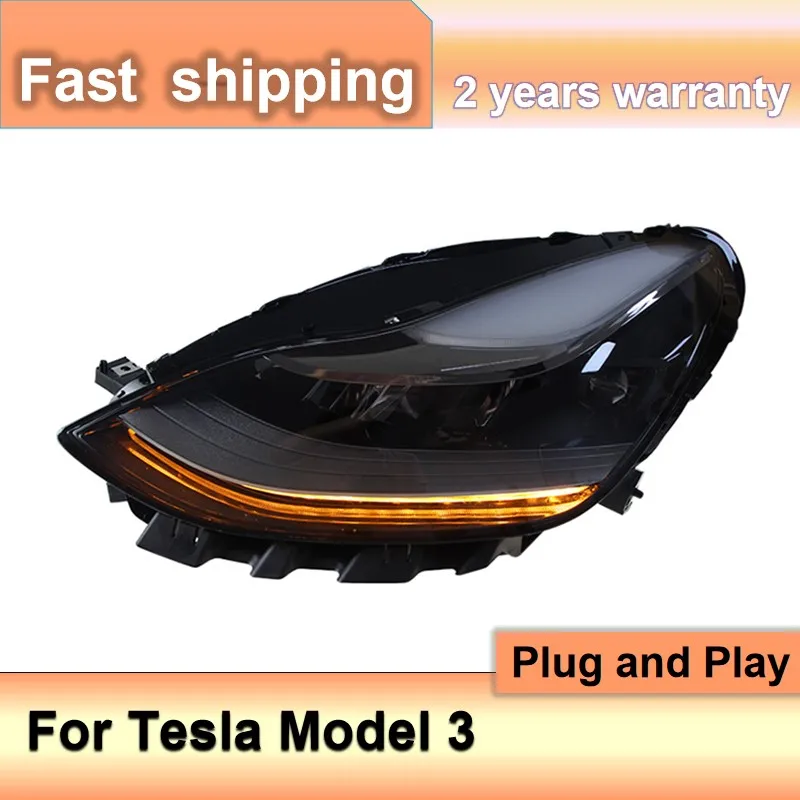 Car Accessories for Tesla Model Y Head Light 2017-2022 Model 3