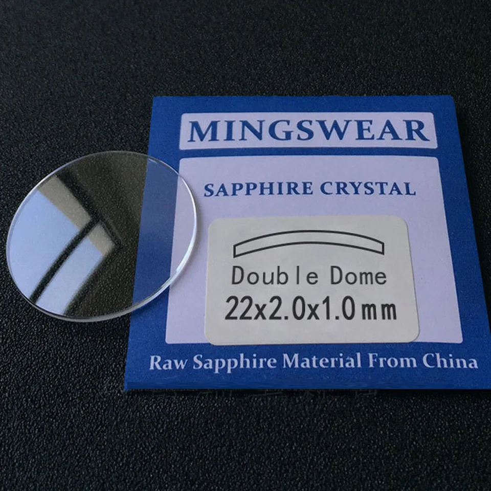 Verre de montre rond épais de 1,0/1,5/2,0/2,5/3,0 mm, lentille de
