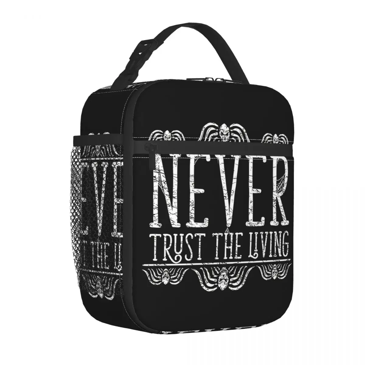 thumbnail image 1 of Insulated Lunch Box B-Beetlejuice Horror Movie Product Never Trust the Living Lunch Container Thermal Cooler Lunch Box School, 1 of 5