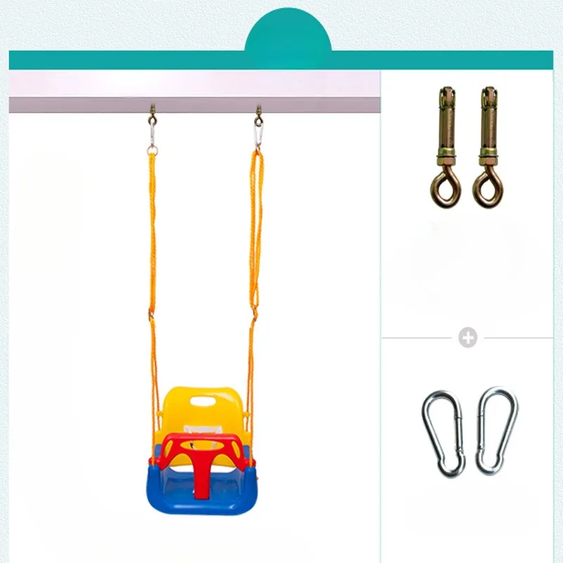 Children's Toy Child Thousand Indoor and Outdoor Three in One Suspension Chair Package Safety Thickened Exercise Balance Armrest 6