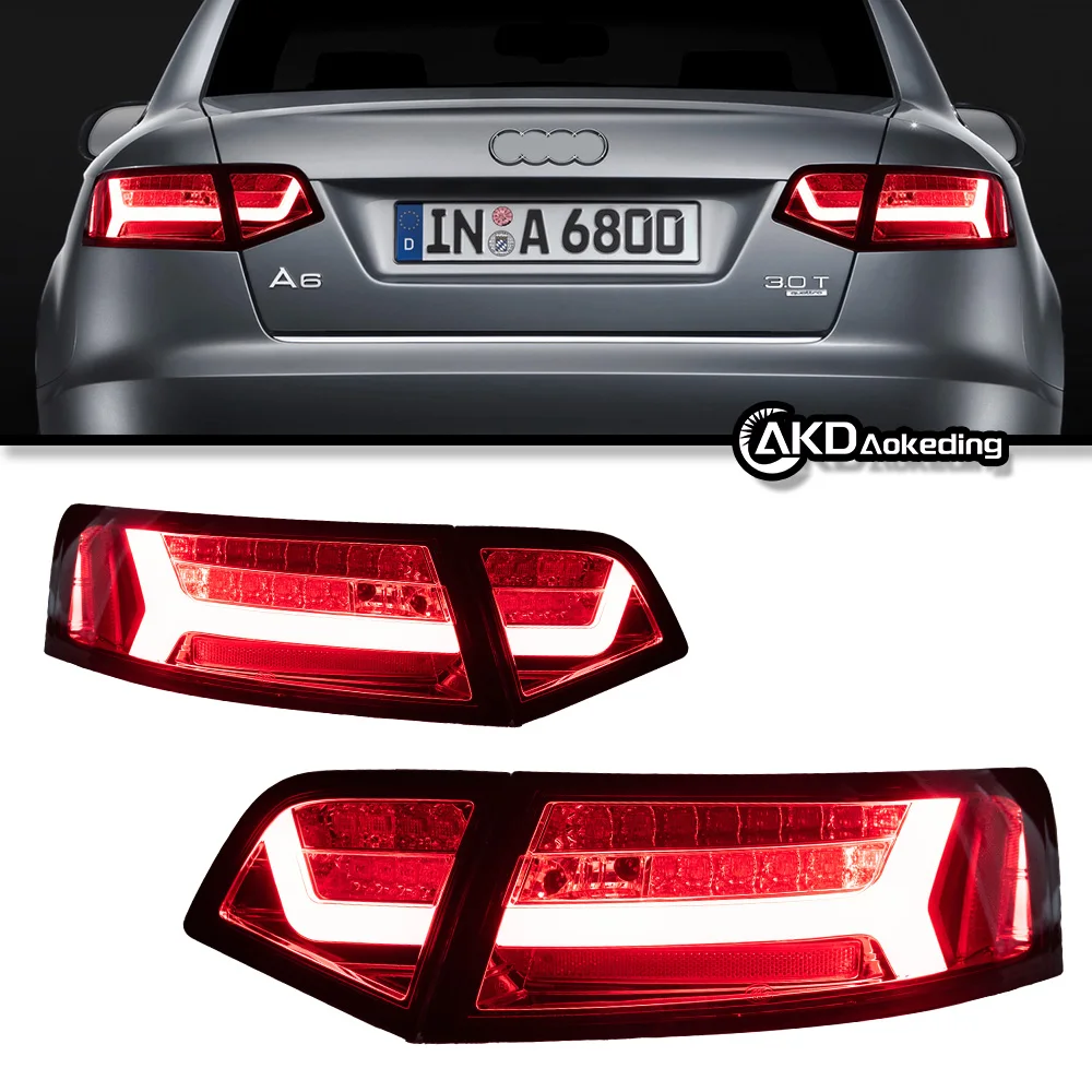 

Auto Parts For A6 C6 Tail light 2008-2012 C7 Styling LED Running Lights Sequential Signal Car Accesorios Modified