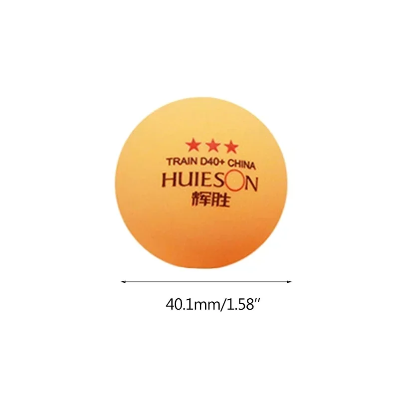 3Pcs/Box ABS 3-Star 40+ Premium Table Tennis Balls