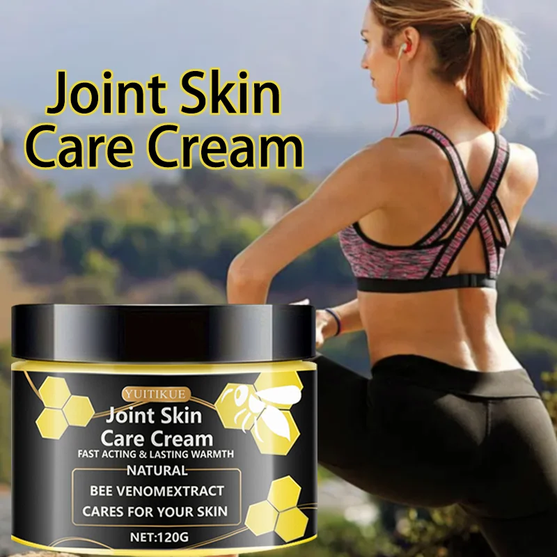 Joint skin care cream, fast-acting and long-lasting warmth, with natural bee venom extract to care for your skin