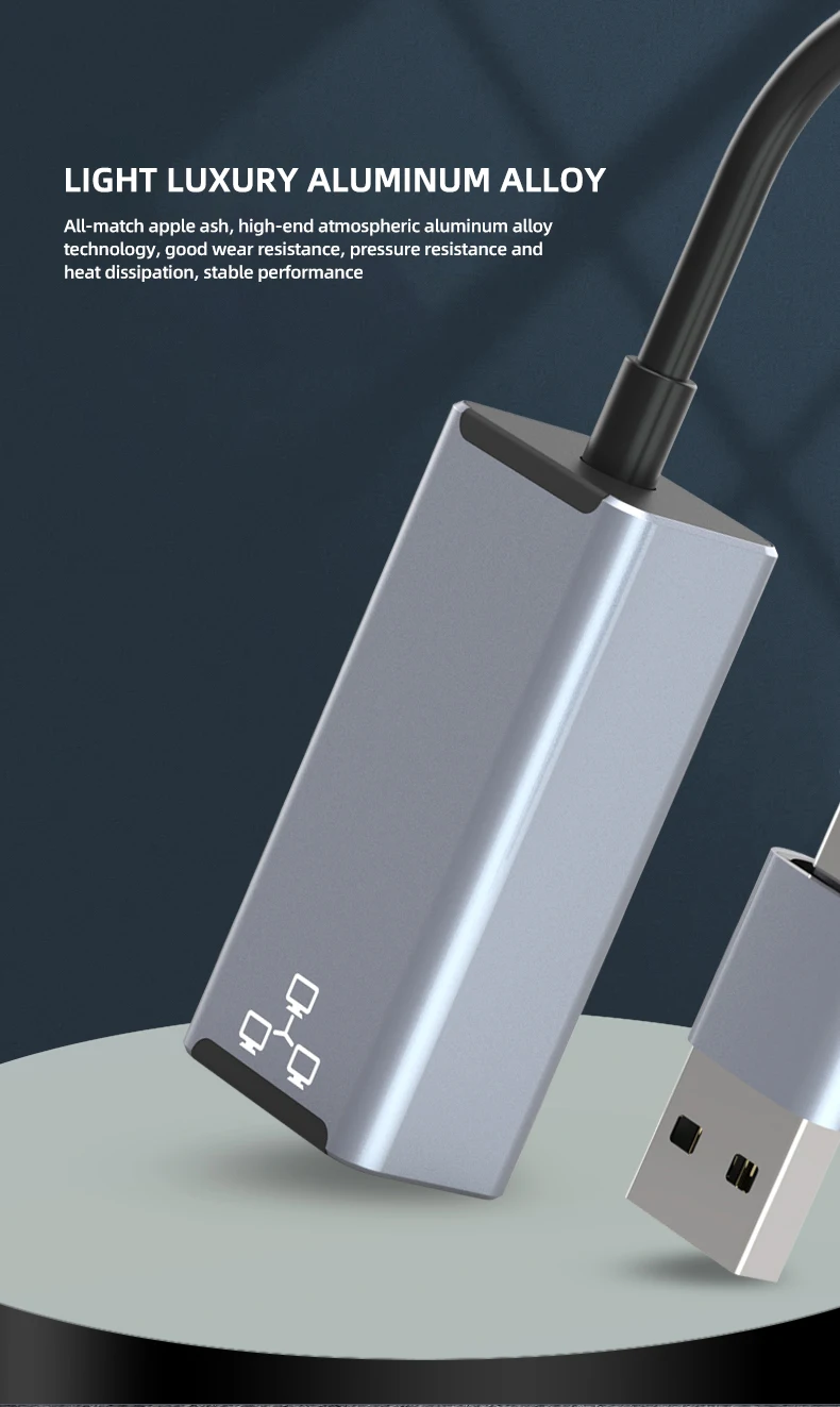 wired placa de rede externo com fio