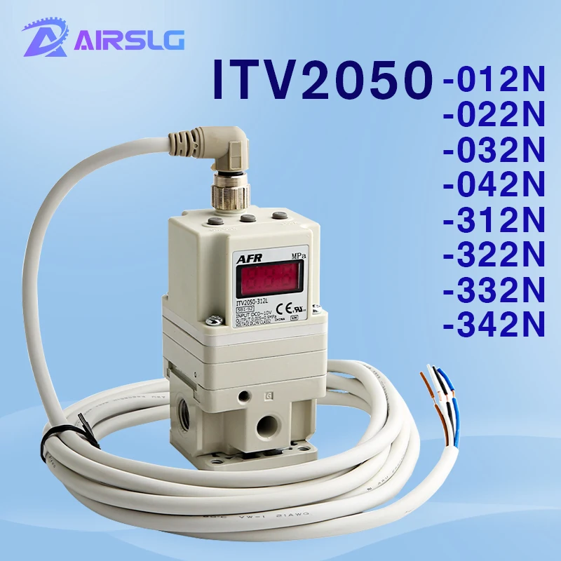 

ITV ITV2050 Proportional pneumatic solenoid valve -012N ITV2050-022N -032N-042N-312N-322N-332N-342N electric pneumatic regulator