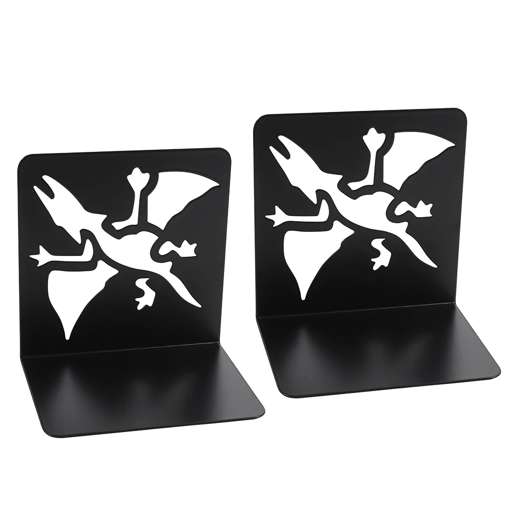 Creative birds spread their wings irregularly, standing on bookshelves, student desk racks, and school stationery supplies.