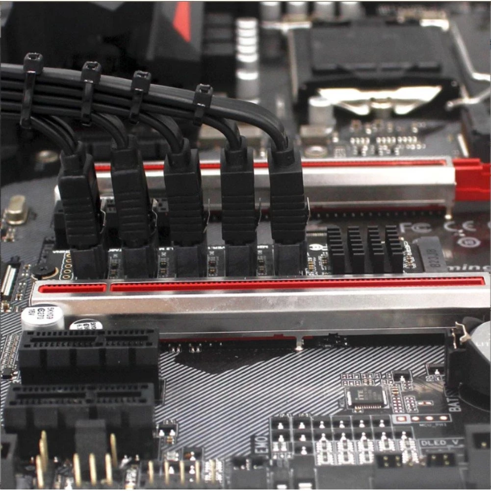 Key, JMB585, M.2, PCIe 3.0, 5 Portas,
