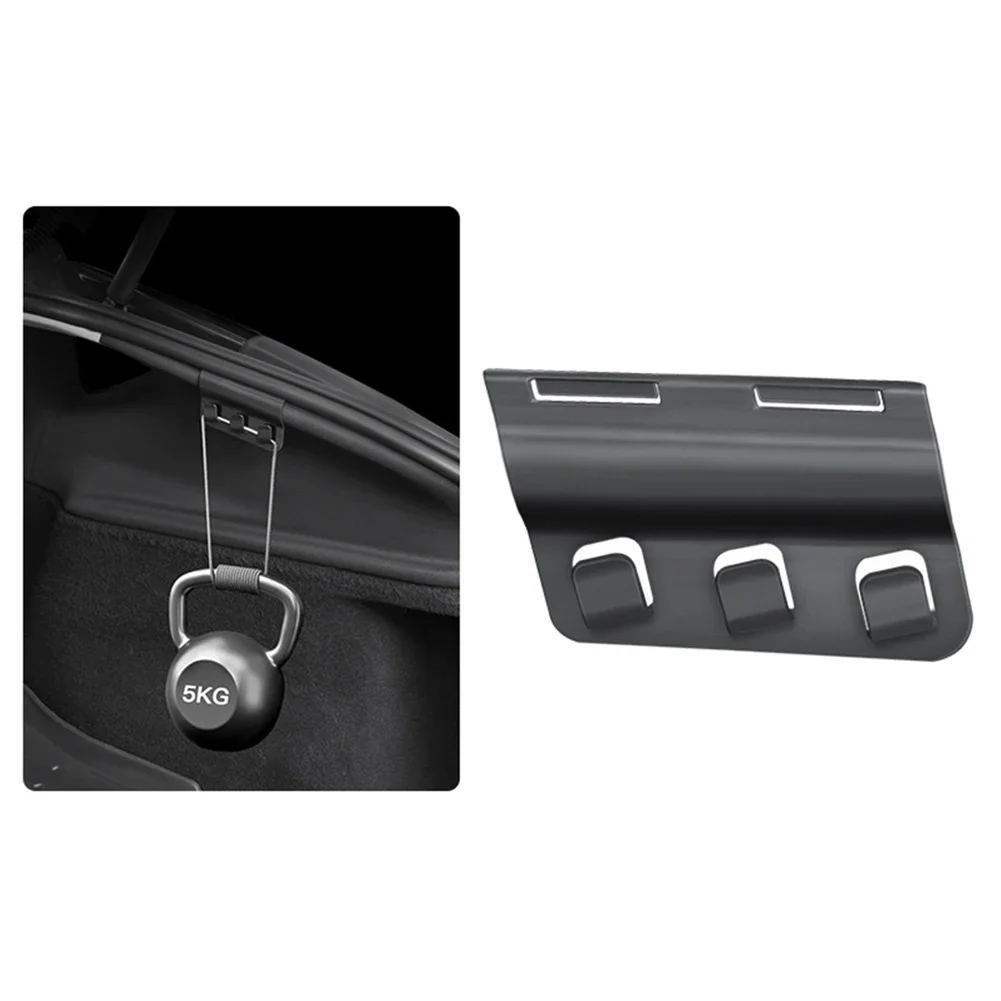 Efficient Space-Saving Vehicle Trunk Organizer and Grocery Bag Holder