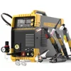 5-in-1 Welder 200A MIG/TIG/CUT/Stick Dual Voltage Aluminum Welding Machine LCD Display Plasma Cutter Compatible Spool Gun 1