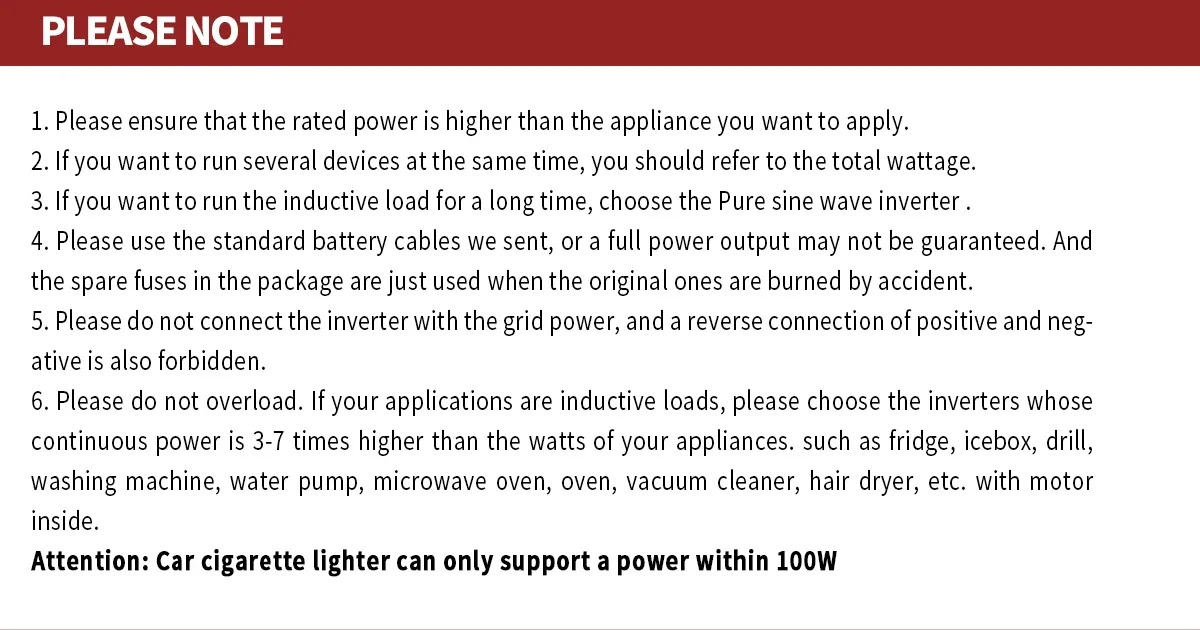 de energia, 2000W, 1500W, 600W, 12V DC para 220V