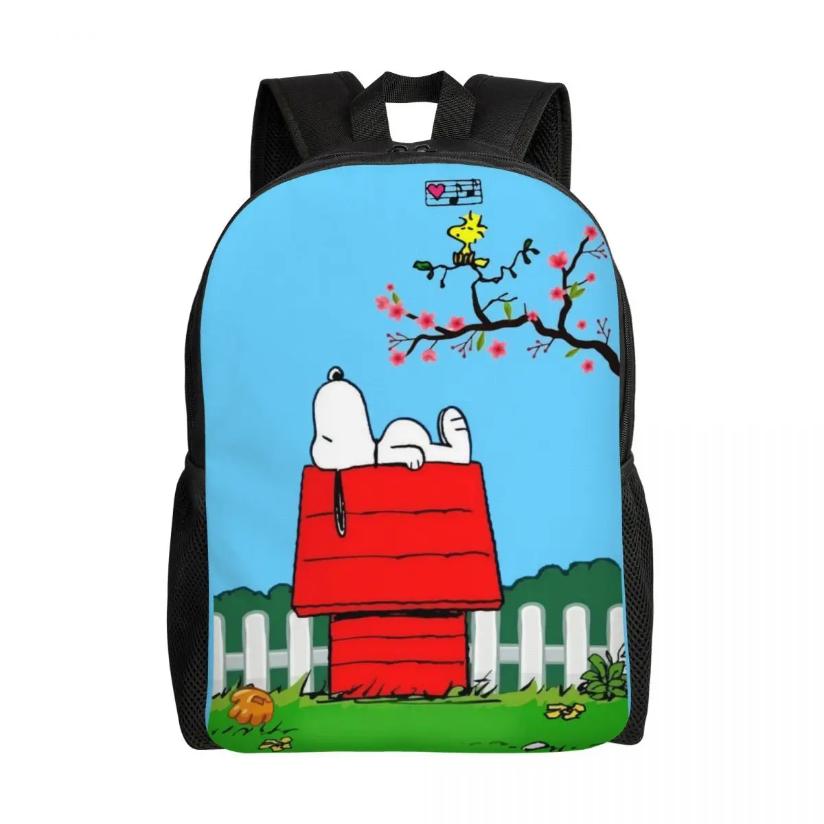 

Персонализированный S-Snoopys Cartoon Аниме дорожный рюкзак для женщин и мужчин, школьный рюкзак для ноутбука, рюкзак для студентов колледжа, рюкзаки