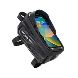 Mountain Bike Bag Front Handlerbar Bag Rainproof 4.7- 6.8 inch Mobile Phone Case Bicycle Top Tube Bag Cycling Accessories