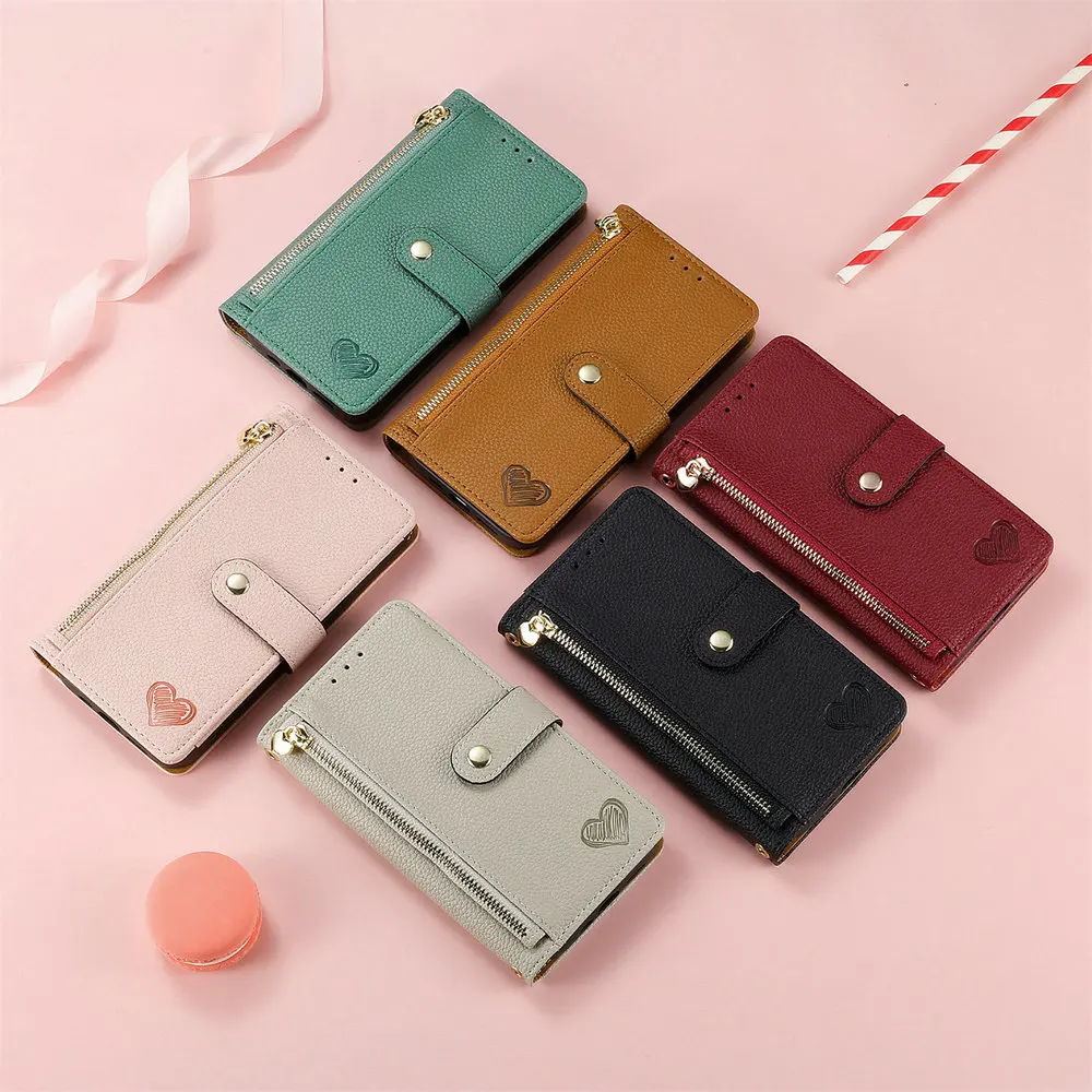 For Redmi Note 11 Pro Plus 5G Luxury Case RFID Zipper Leather Book Funda Xiaomi Redmi Note 11s 11t 11e 11se 11r S E Wallet Cover