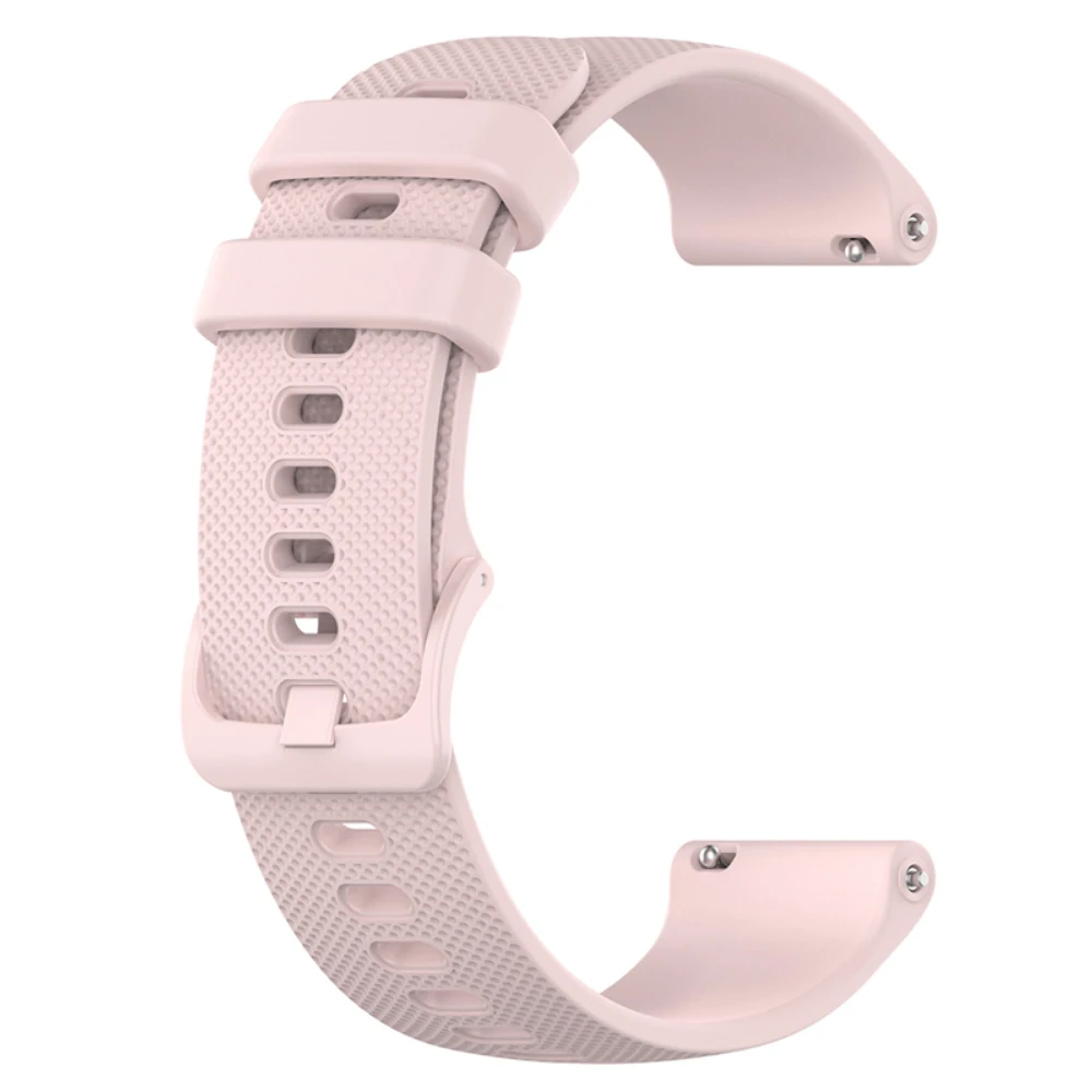 Versatile 22mm Silicone Sports Watch Band - Soft, Durable Replacement Strap for Fitness and Lifestyle