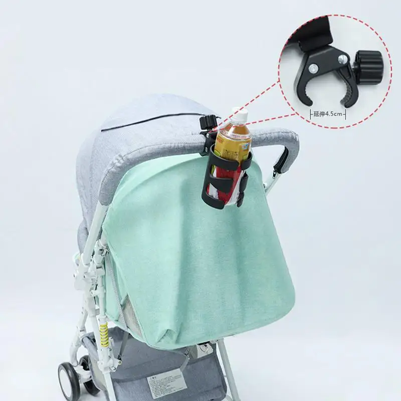 Stroller Cup Holder Phone Support Milk Bottle Drink Cup Holder Wheelchair for Universal Pram Baby Stroller Accessori