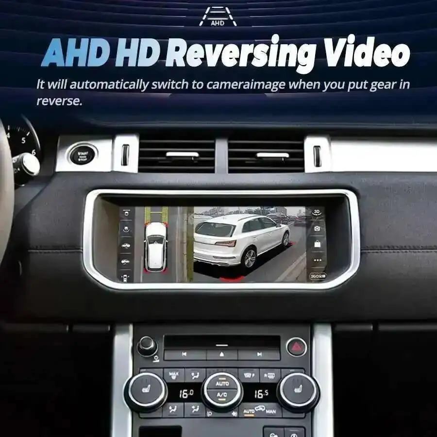 Radio Android 15 con Pantalla de 10.25 Pulgadas para Land Rover Range Rover Evoque L538 2012-2019, Estéreo, GPS, Auto CarPlay, Reproductor Multimedia de Video 6