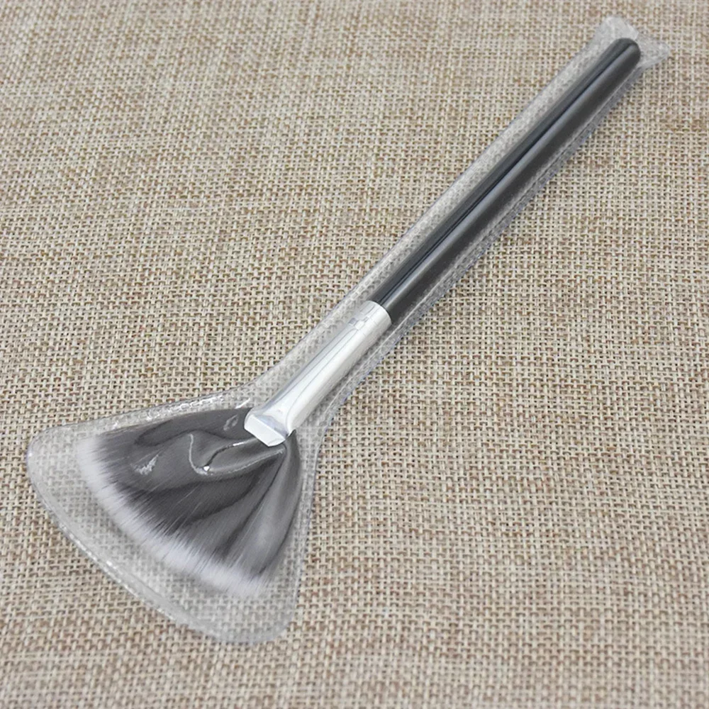 Multifunction Highlighter Brush Fan Makeup Brush Soft Bristles Women Beauty Tool Professional Loose Powder Brushes makeup brush set makeup brush makeup tool set makeup tool