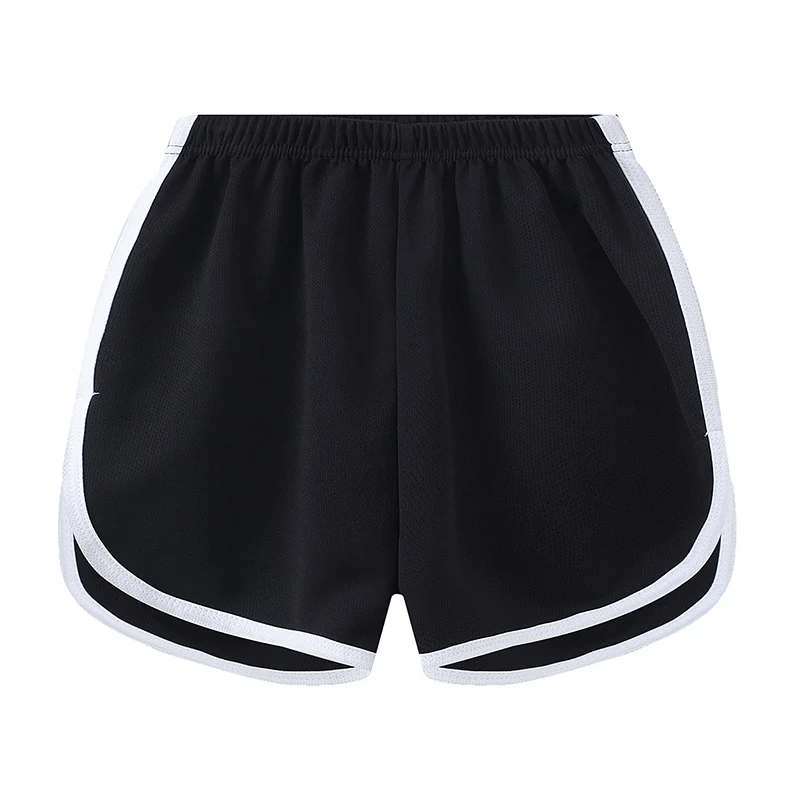 1/4Pcs Children's Summer Quick-drying Solid Color Sports Hot Pants Boys And Girls Leisure Sports Comfortable Elastic Waist Short 3