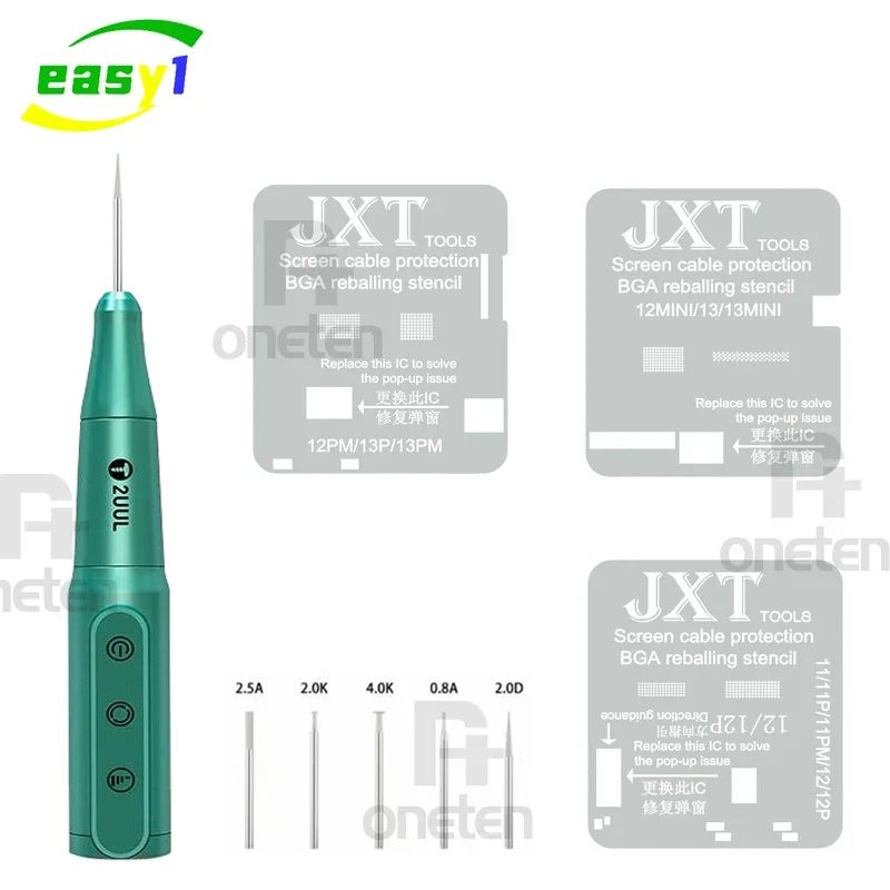 

2UUL DA81 Chargeable Polish Drill Pen Grinding Pen Engraving Cutting Tool Set Jade Carving Grinding Polishing Phone Repair Tools