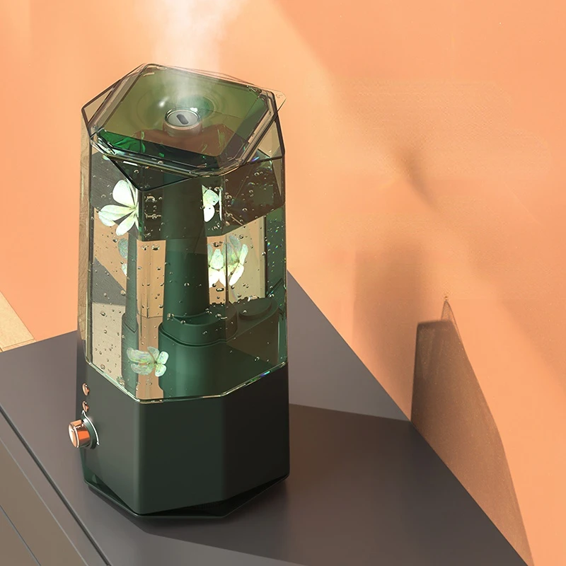 

Винтажный Зеленый увлажнитель воздуха 4 л для спальни, беременных женщин, младенцев, Очищающий распылитель воздуха, ароматерапия, тяжелый туман, освежитель воздуха, увлажнитель