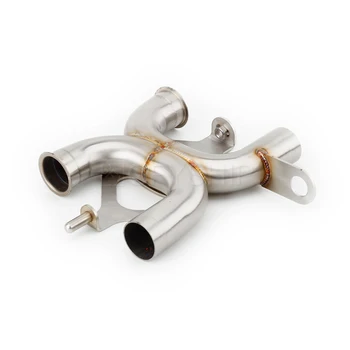 For Triumph Thruxton / R 2016 2017 2018 2019 2020 Thruxton 1200 Escape Motorcycle Exhaust Muffler Link Pipe Slip-on