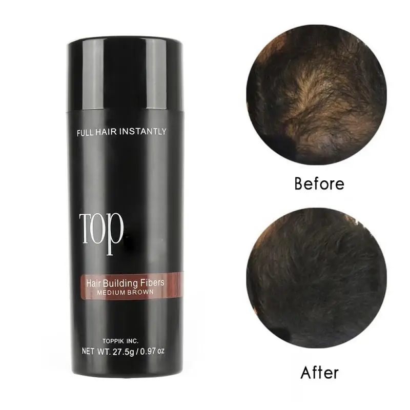 Hair Building Powder Hair Building Fibers Hair Growth Spray Hair Fibers Keratin Topic Thickening Spray Hair Building Fibers 27.5g Loss Products Instant Regrowth Powders Growth Product