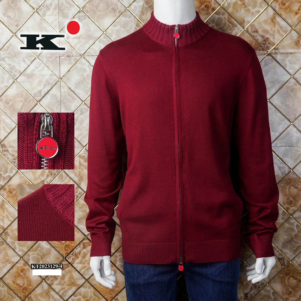 

BILLIONAIRE SIJITONGDA Sweater Cashmer Cardigan Coat men's 2024 Autumn winter new embroideryExcellent quality sweater